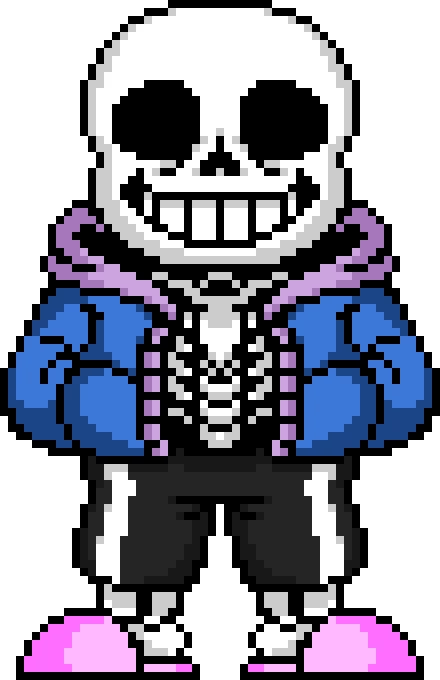 That one Sans Sprite that signals a bad time (credit to the_mediocre_morons)