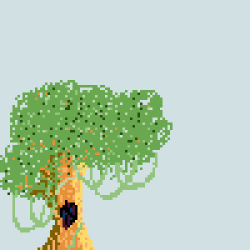 Attempted jungle tree