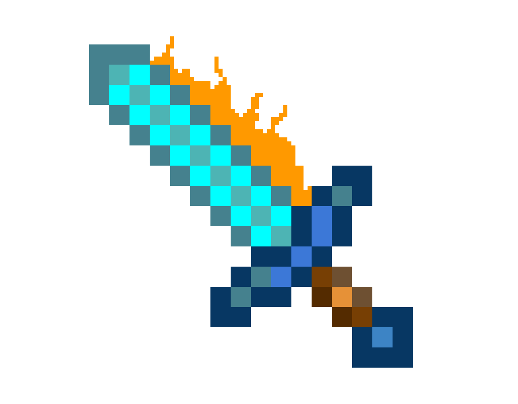 fire aspect sword