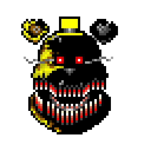 Nightmare fredbear turning into Nightmare