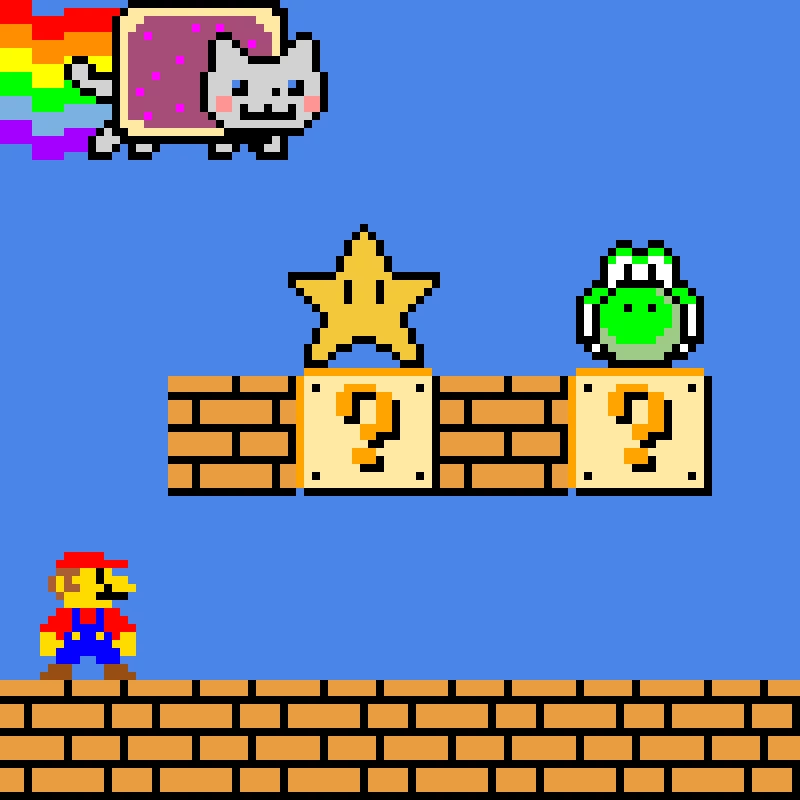 nyan mario