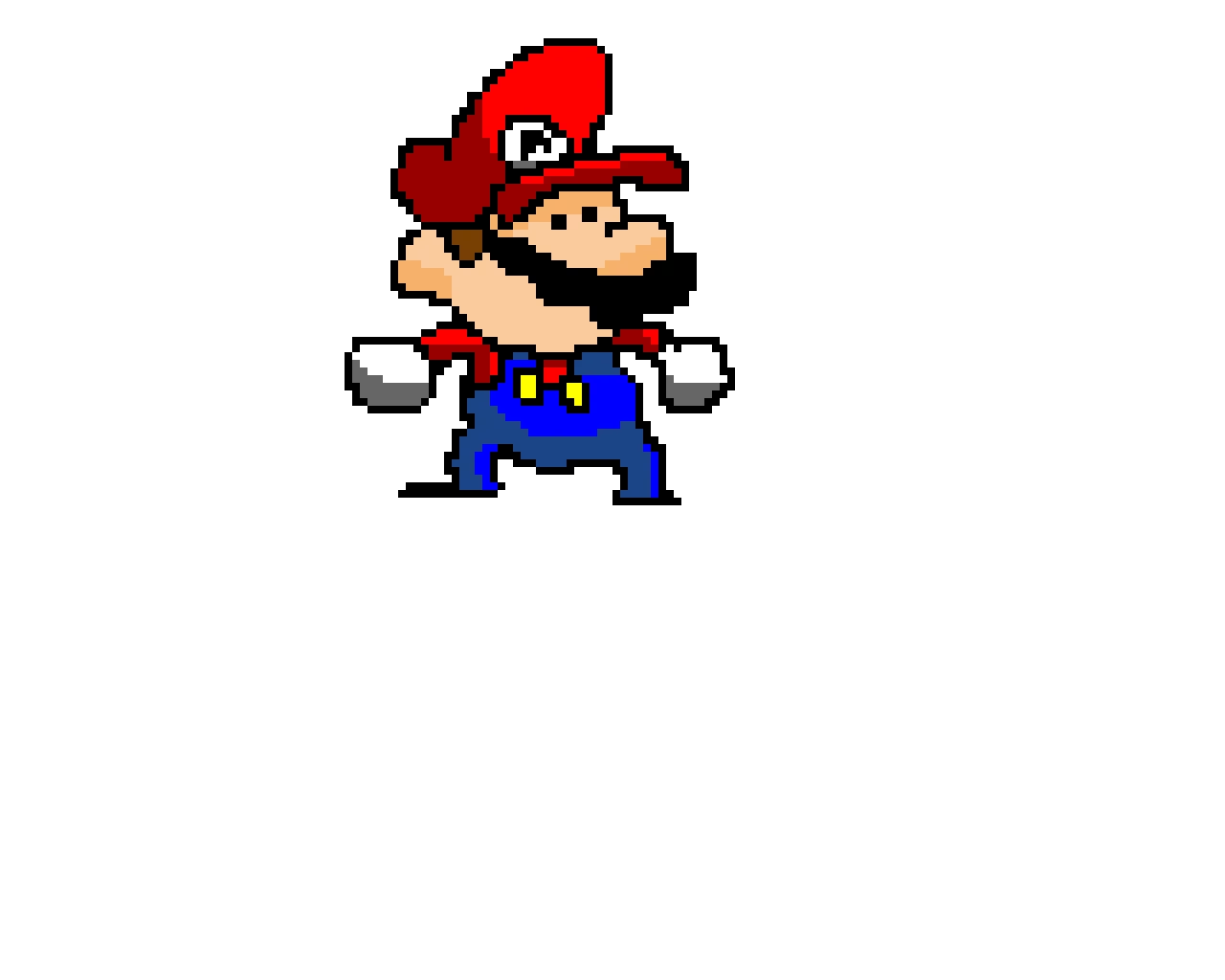 thisissauser’s TerminalMontage Mario but I fixed the hand
