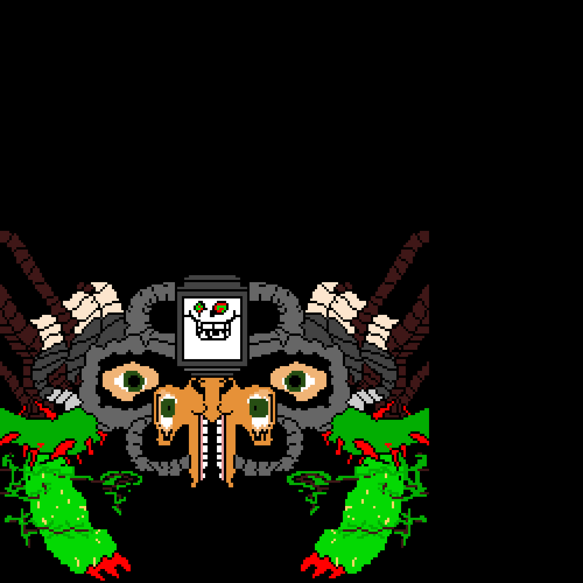 ViceDump requested Omega Flowey soooo like this took me all day but it was worth it anything for you