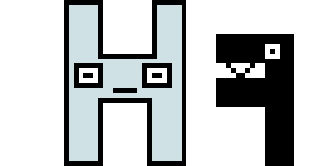 h and f alphabet lore