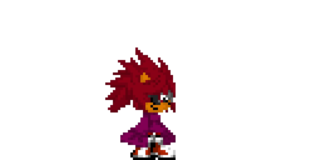 Sarah the dark hedgehog
