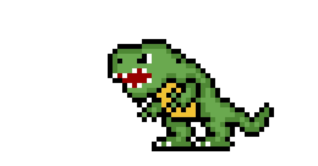 dino pixel ballz