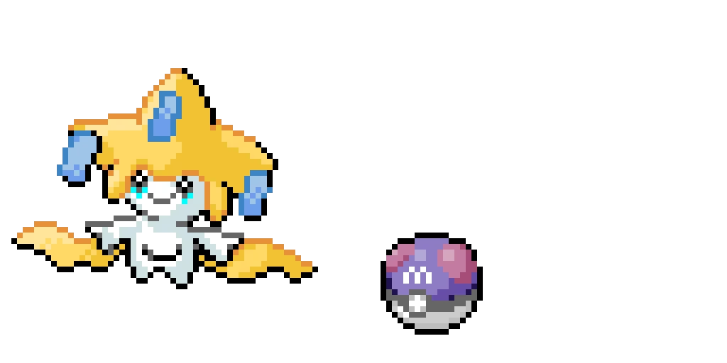 Jirachi and a master ball, Hope you enjoy .w.