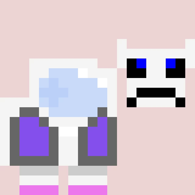 sans among us skin and pet