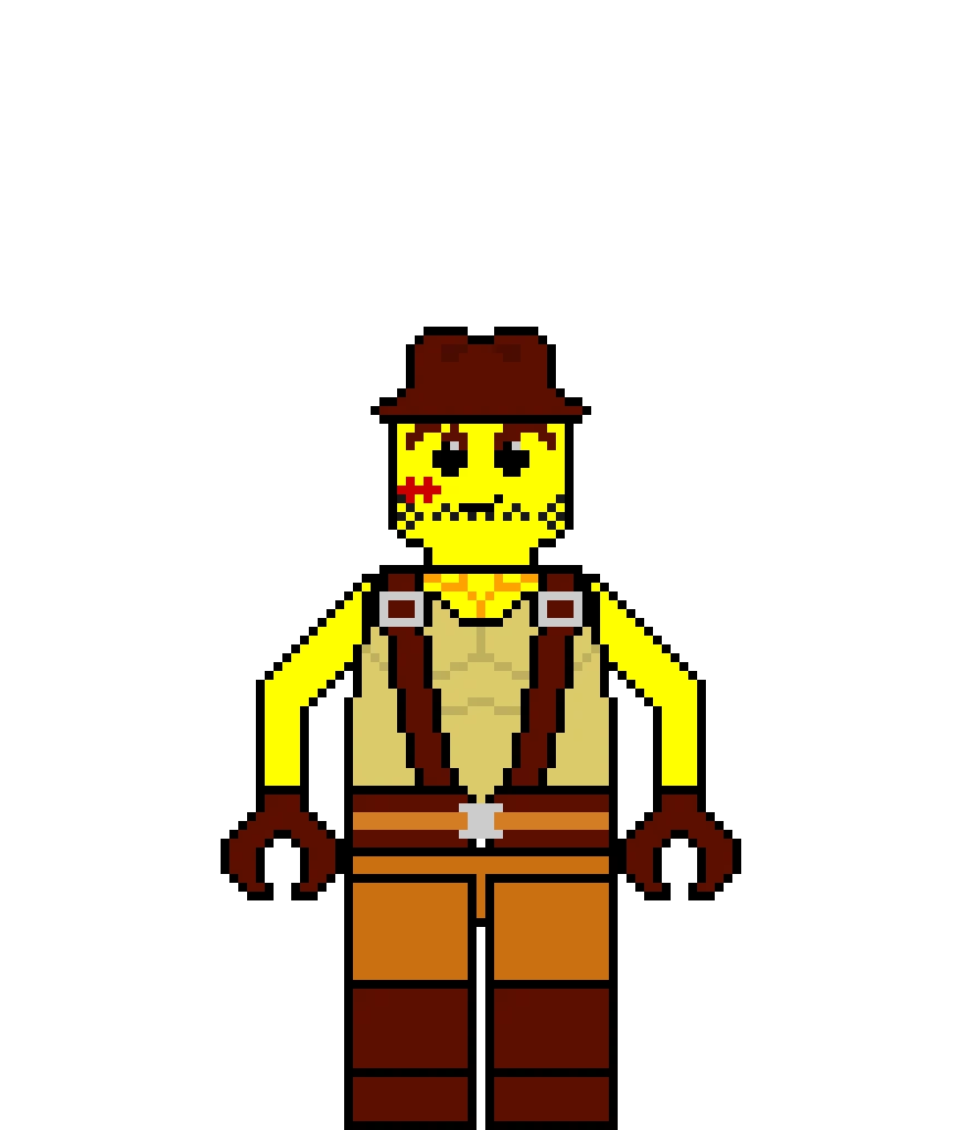 one of the minifigs i made at legoland san diego