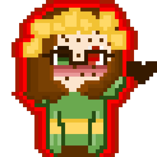 my oc is based off of chara because we have similar traits