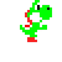 Yoshi (5 likes and princess peach will be next)