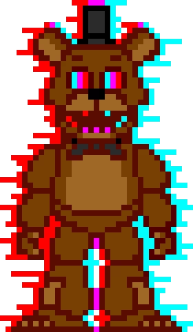 Fatalized Freddy Fazbear (@exoticgamer for original)