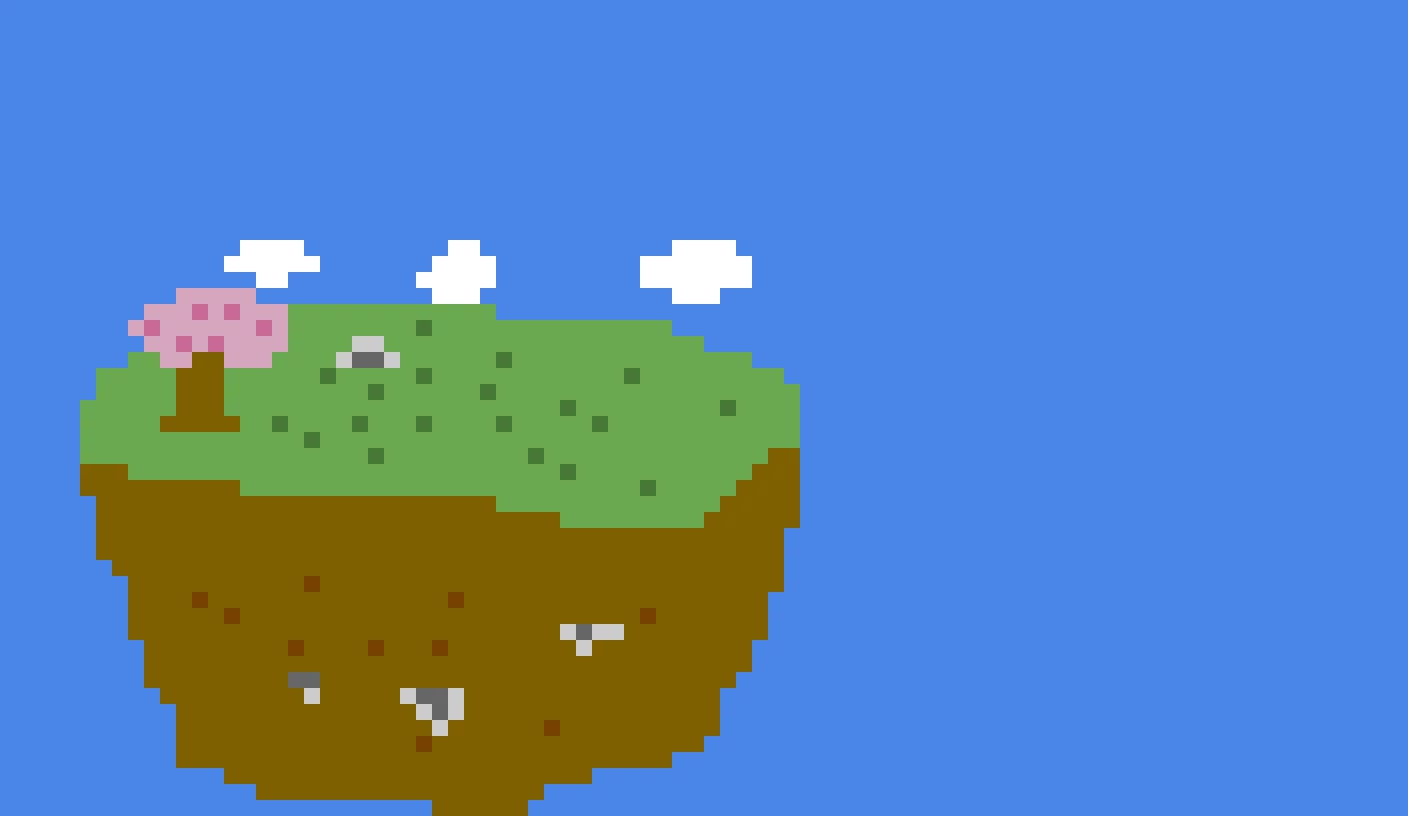 hiding in the blue art FAT RAT