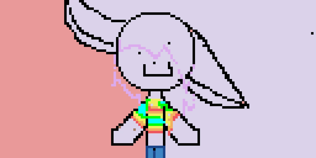 purple cat, my favorite drawing that is lost forever.