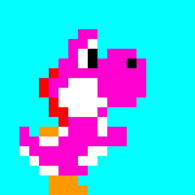 Pink Yoshi(credit to level_up for the picture)