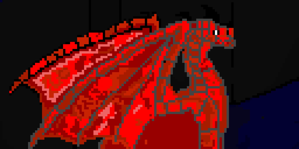 Dragon made by totallyramdomeperson, colors by me