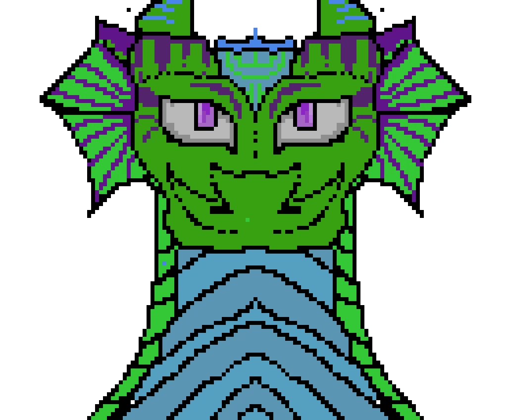 The Painted Dragon Aquatic Dragon Thing, Idk what to name it