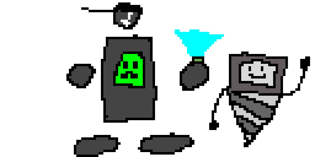 gna ji na and d bot left and right my 2 oc