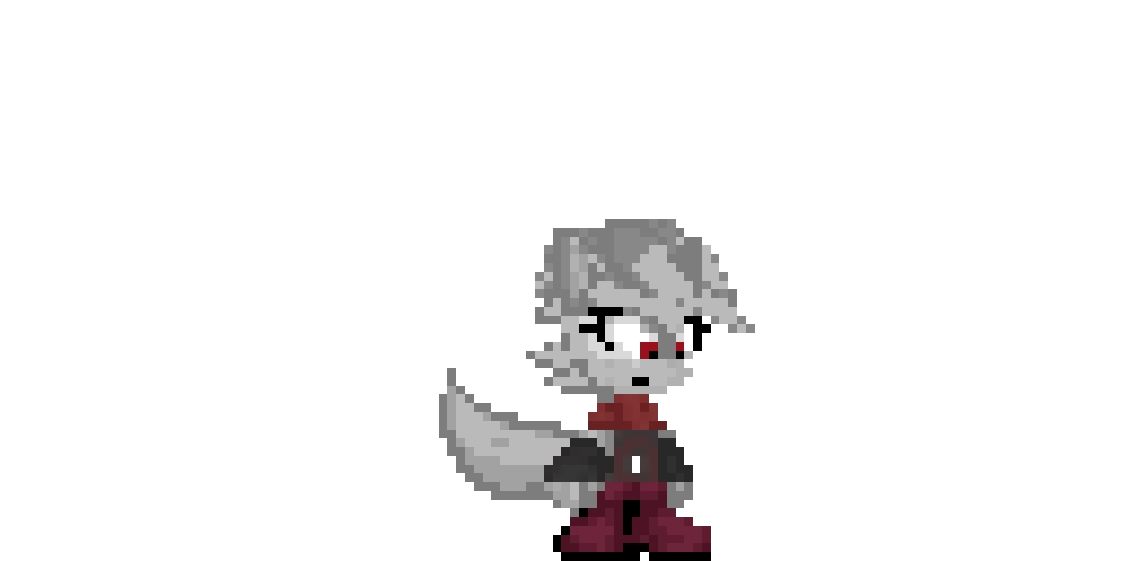 knaria the white furred wolf