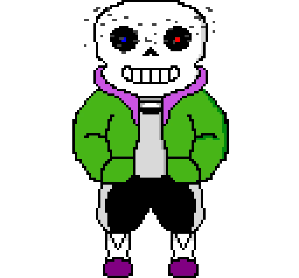 one of my OC&rsquo;s that are based on undertale 1-2