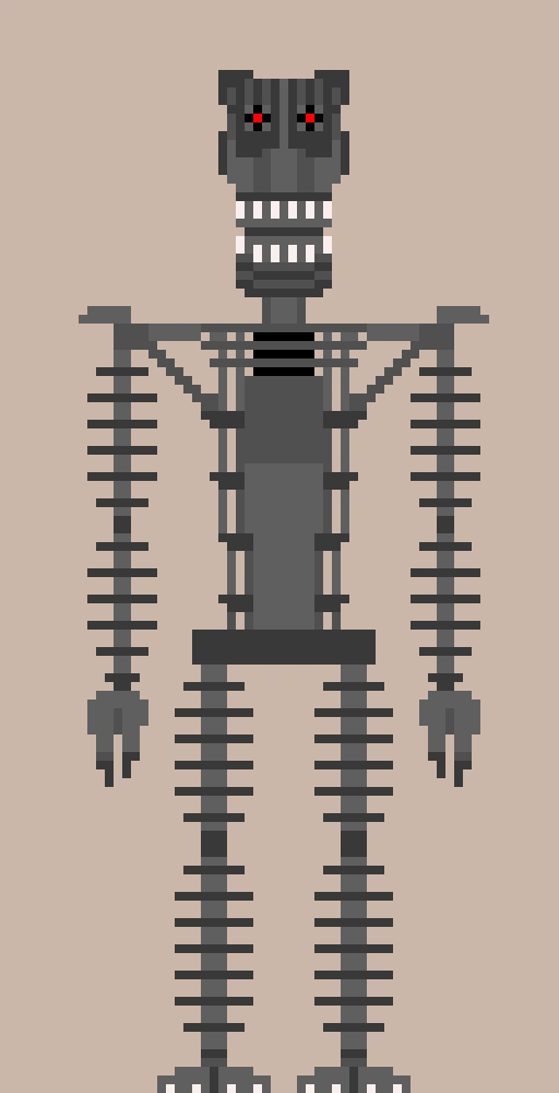 nightmare endo skeleton just to make it easier