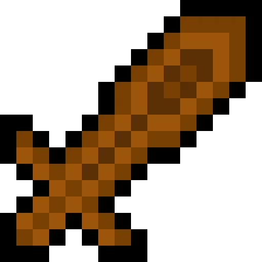 wooden sword