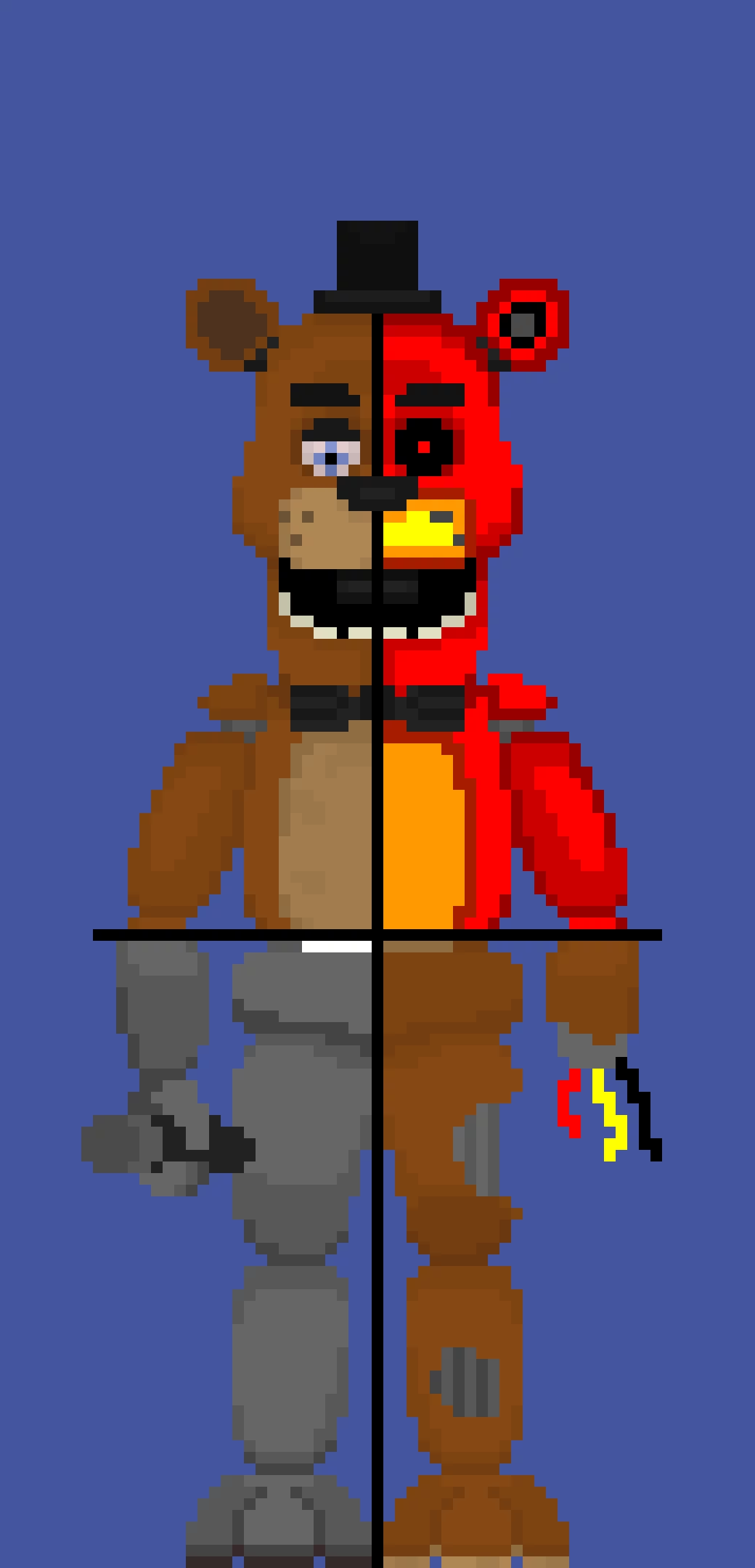 Freddy four portions art