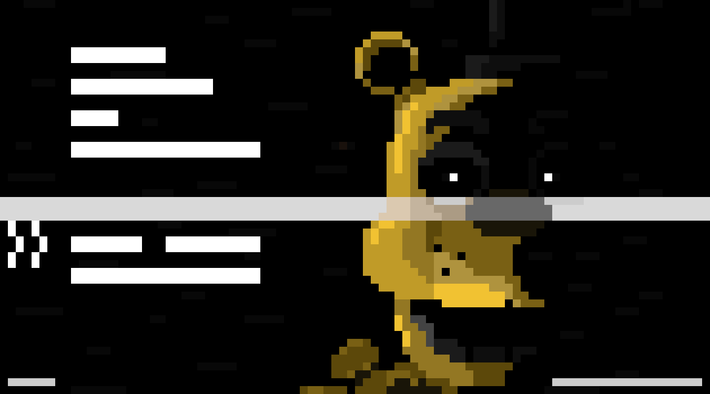 Golden Freddy #Glitched