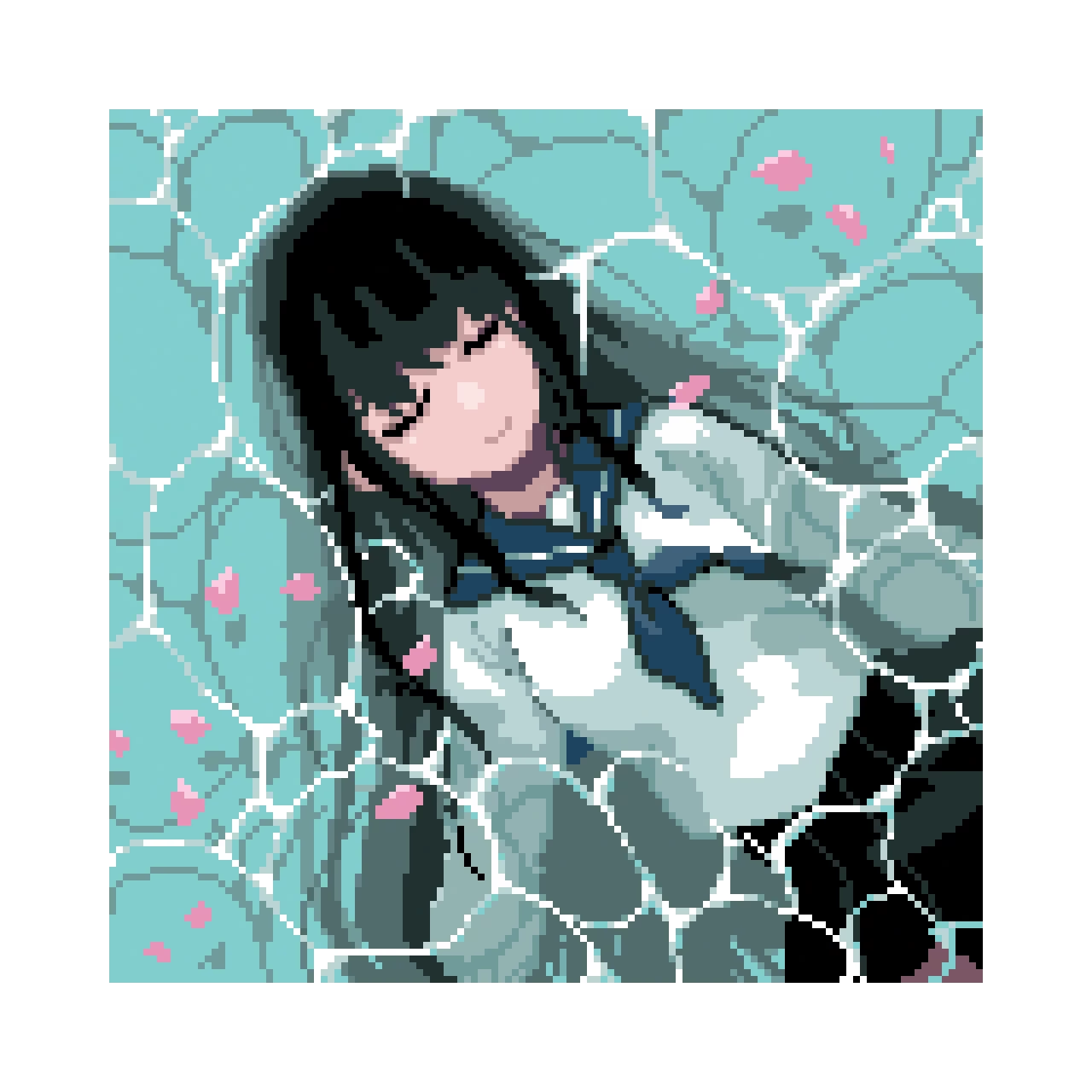 Spring bliss (sry it took me so long and sry it’s so small, lol)