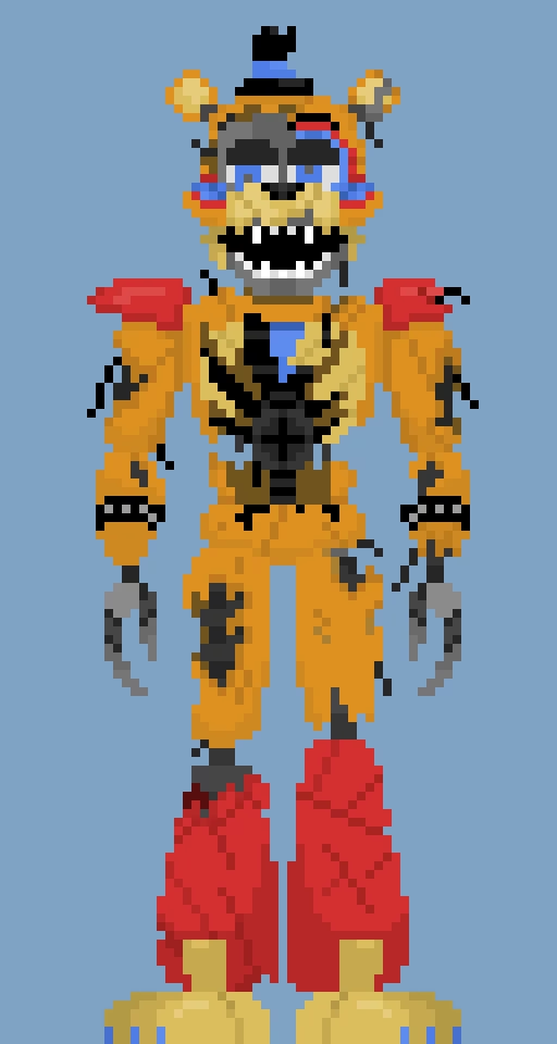 shattered glamrock freddy updated