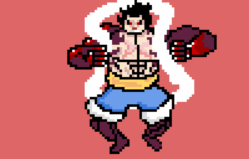 luffy gear fourth bounce man contest