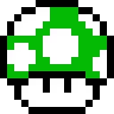 1up mushroom from mario world