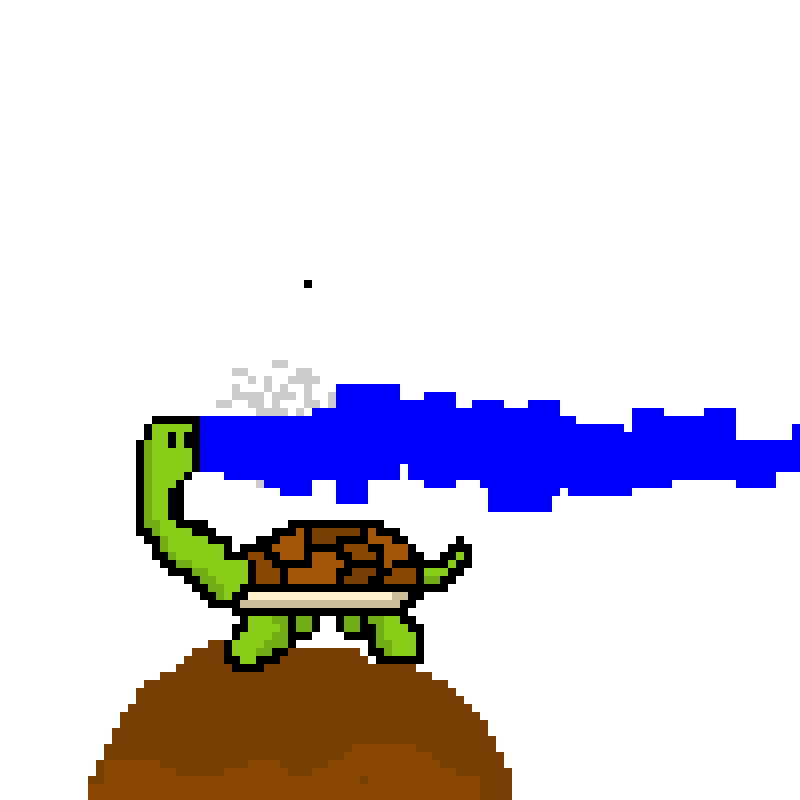 mr dragons laser turtle with laser