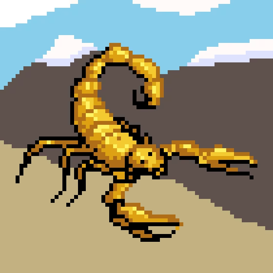 profile pic the golden scorpion