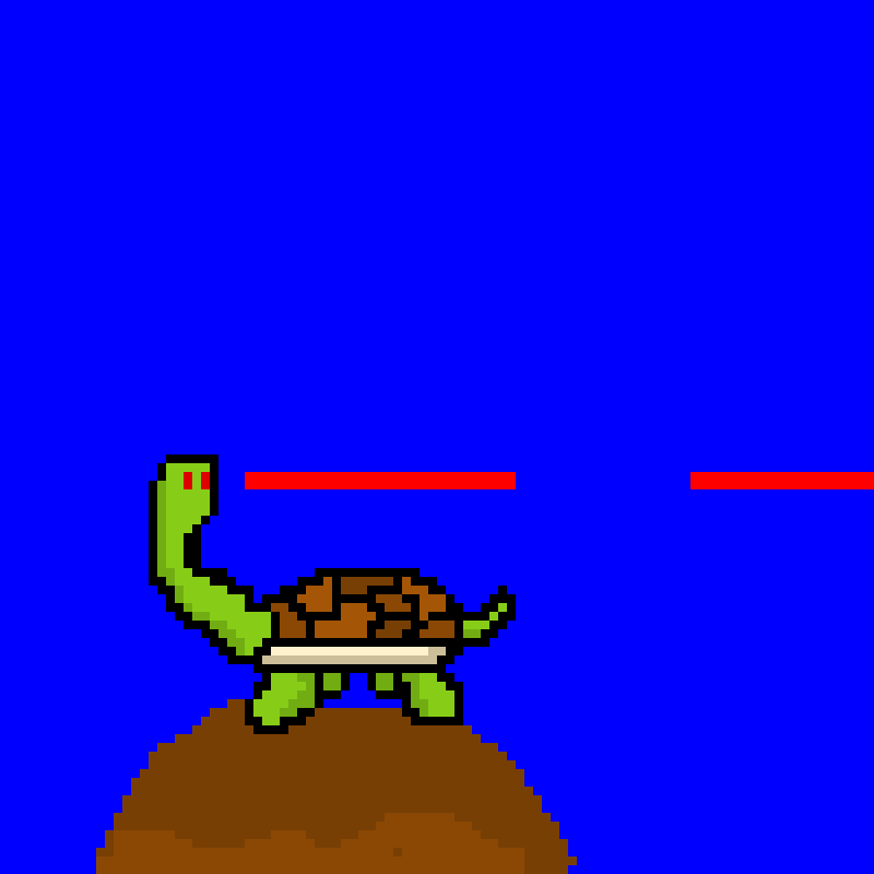 mrdragons laser turtle with the laser
