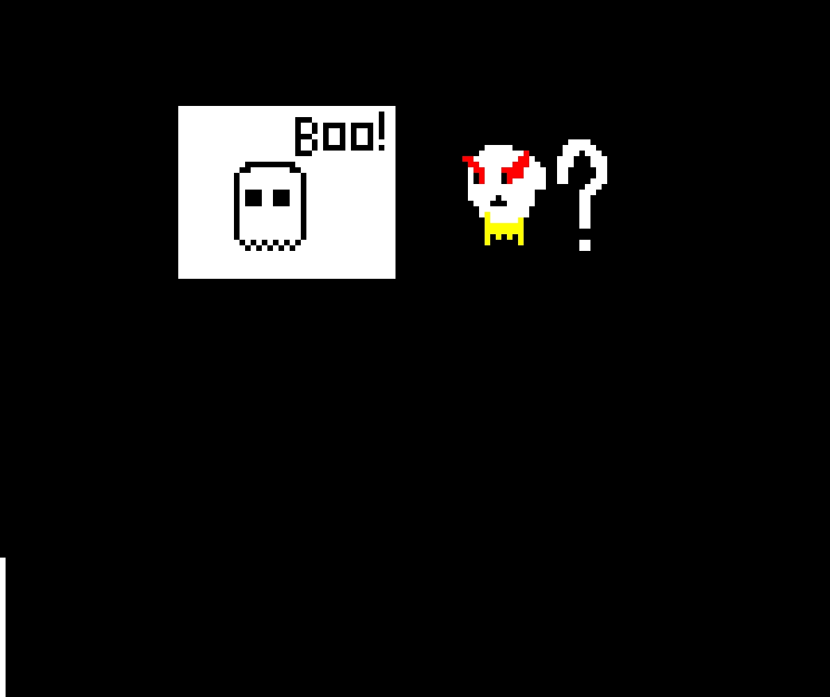 a ghost made by a friend contest