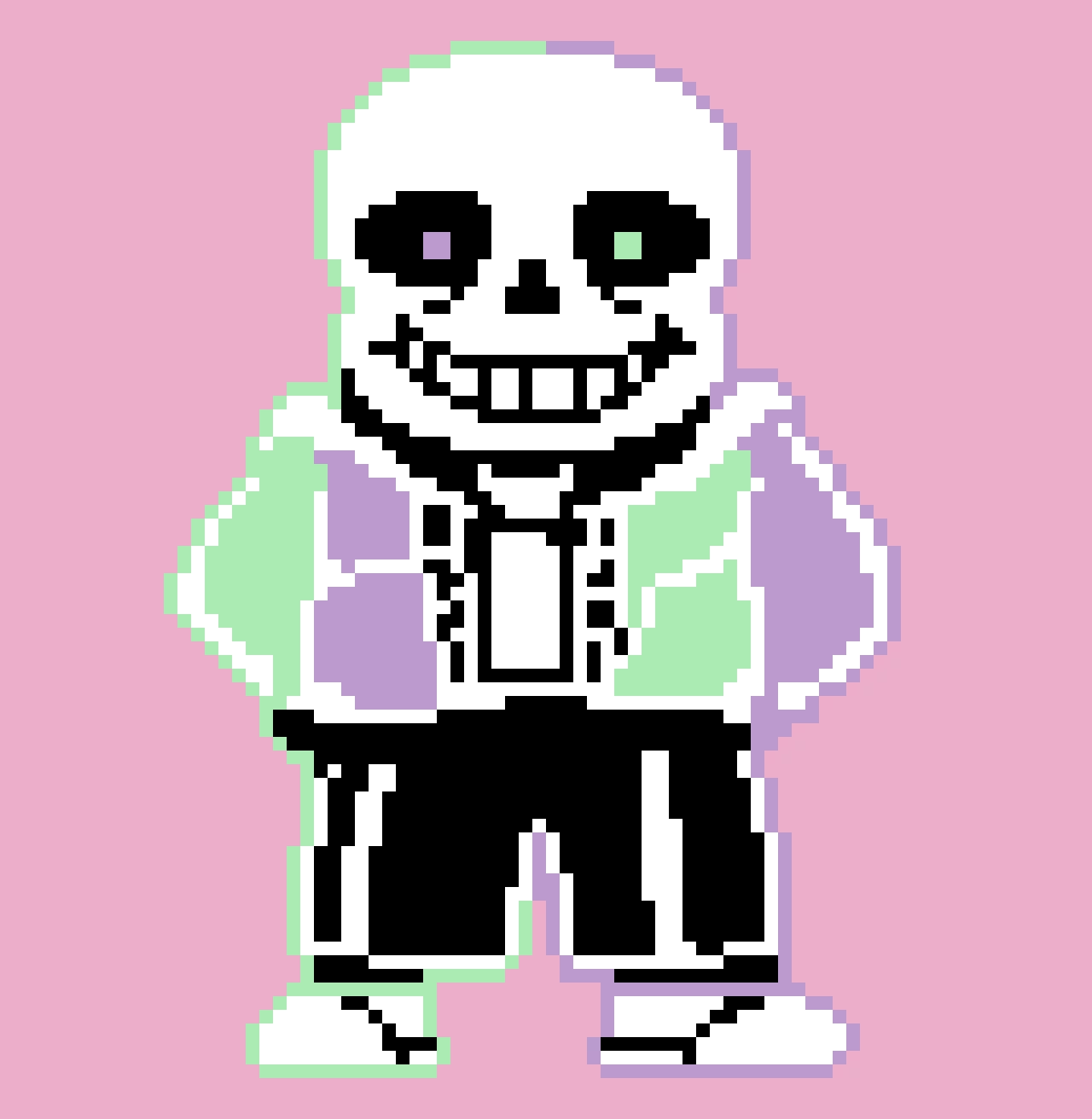 Ace Sans Battle Sprite (credits to @dankmaster for the base)