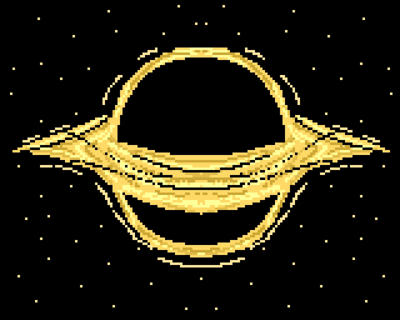 black hole not even light can save it