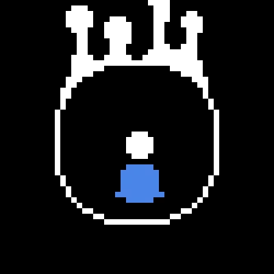 Blank eyes stare too.