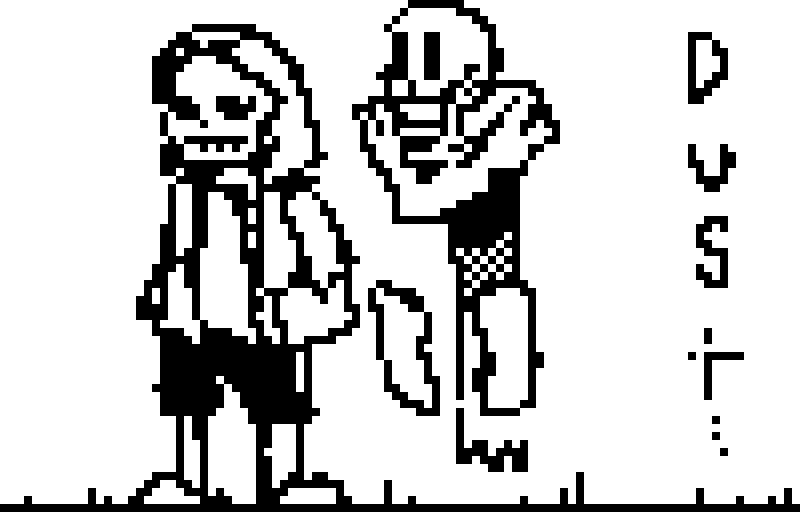 Dusttale (black and white)
