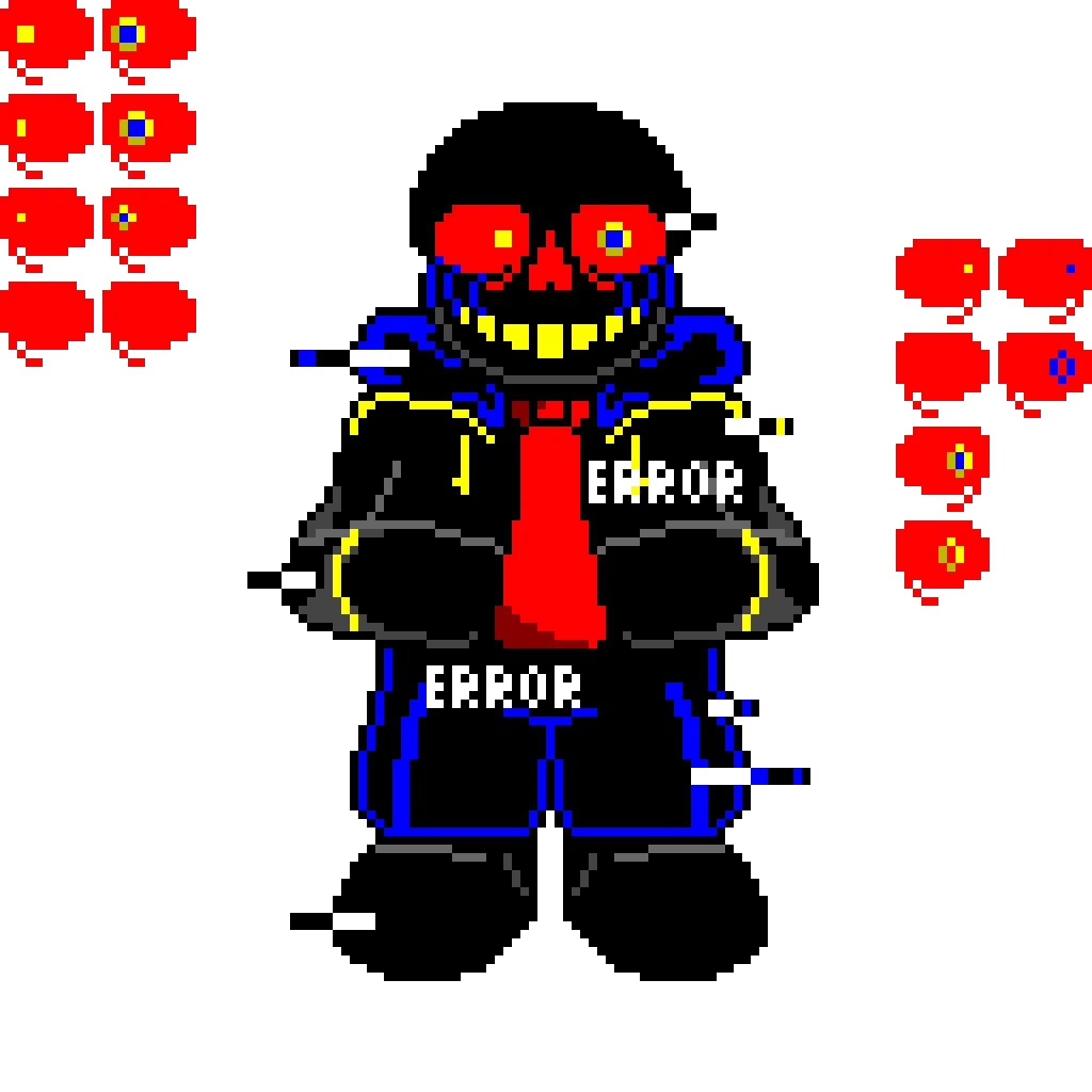 Error!Sans (Sorry this is late but Credit to @Strike75 and Credit to @Deltatravelerfan99 the help)