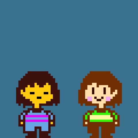 Frisk & Chara