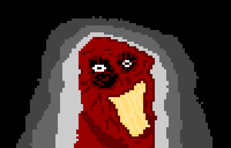horror monster the melted competition this is my first gif plz make it popular