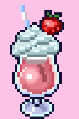 just a strawberry smoothie