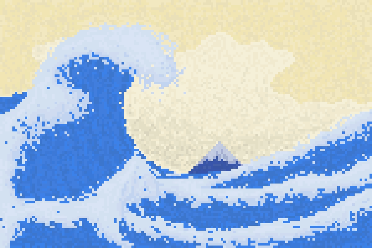 my take on the great wave contest
