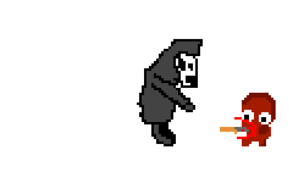 oh no u lost the game bruh next time dont go towards the killer