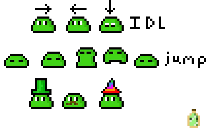 slimy player consep art