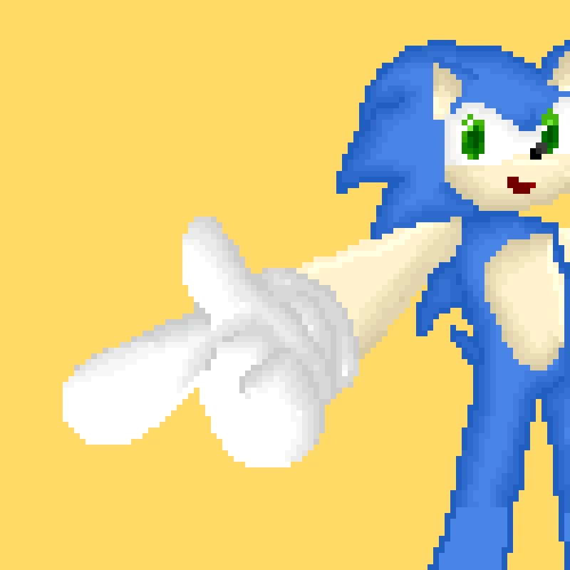 Sonic Boi! (ITS REALLY BAD) Credit to blue_blob5 for da challenge!!