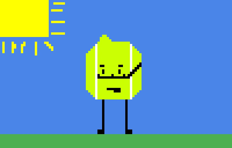 tennisball basic art