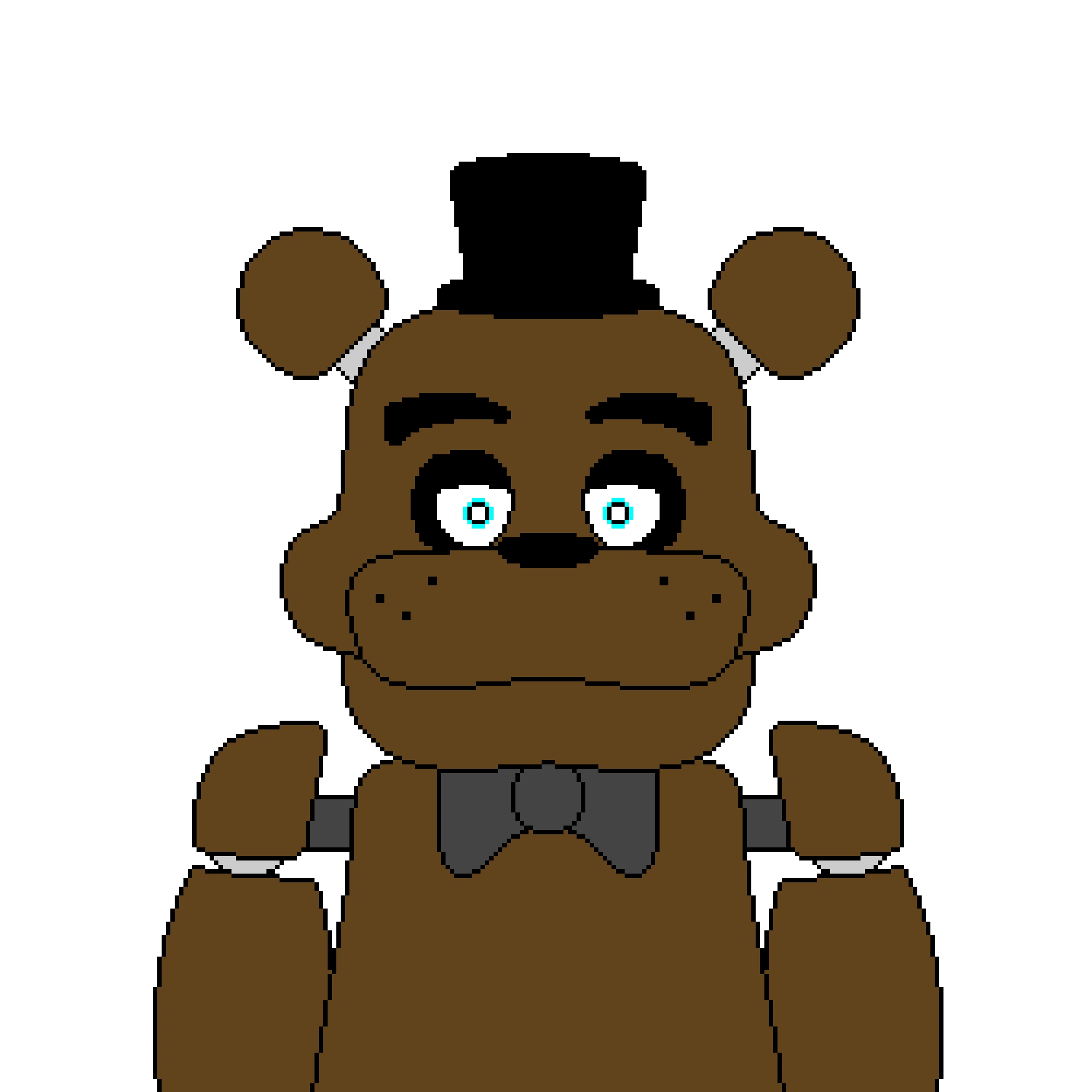 the base freddy fazbear old gmod model remake